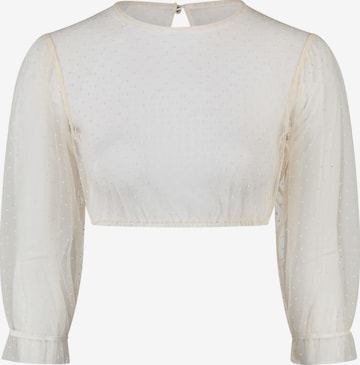 Blouse folklorique 'Kaktus' SPIETH & WENSKY en beige : devant