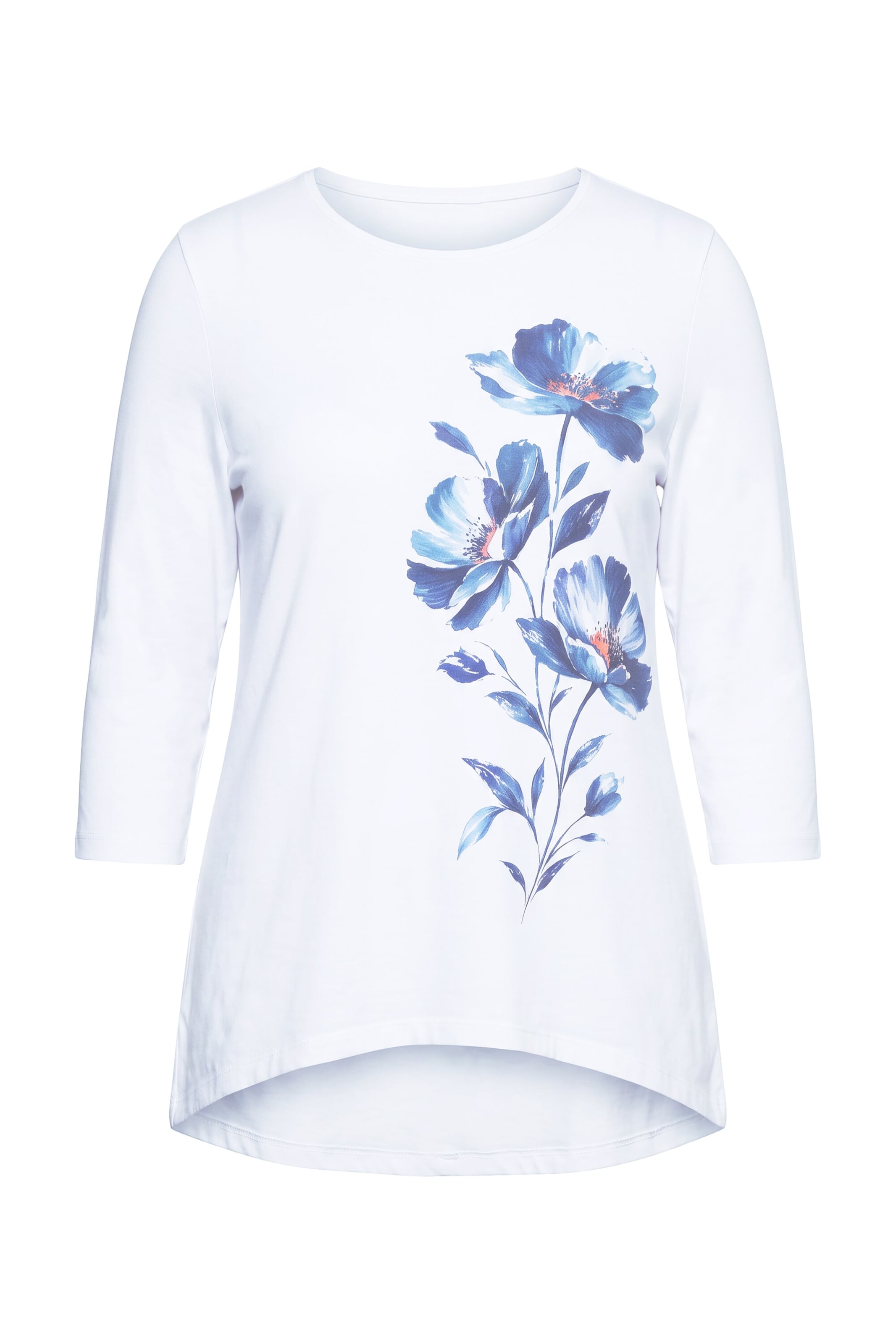 MIAMODA Shirt in XL in Mixed colours / White, Item view