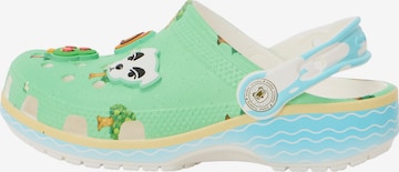 žalia Crocs Atviri batai 'Classic': priekis