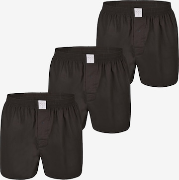 MG-1 Boxershorts ' Classics ' in Zwart: voorkant