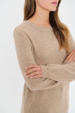 SAINT TROPEZ Pullover 'Maleen' i beige