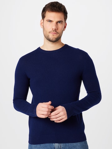 Pure Cashmere NYC Pulóver - kék: elől