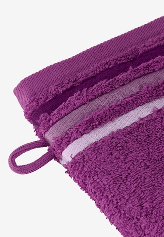 SCHIESSER Washcloth 'Skyline Color' in Purple
