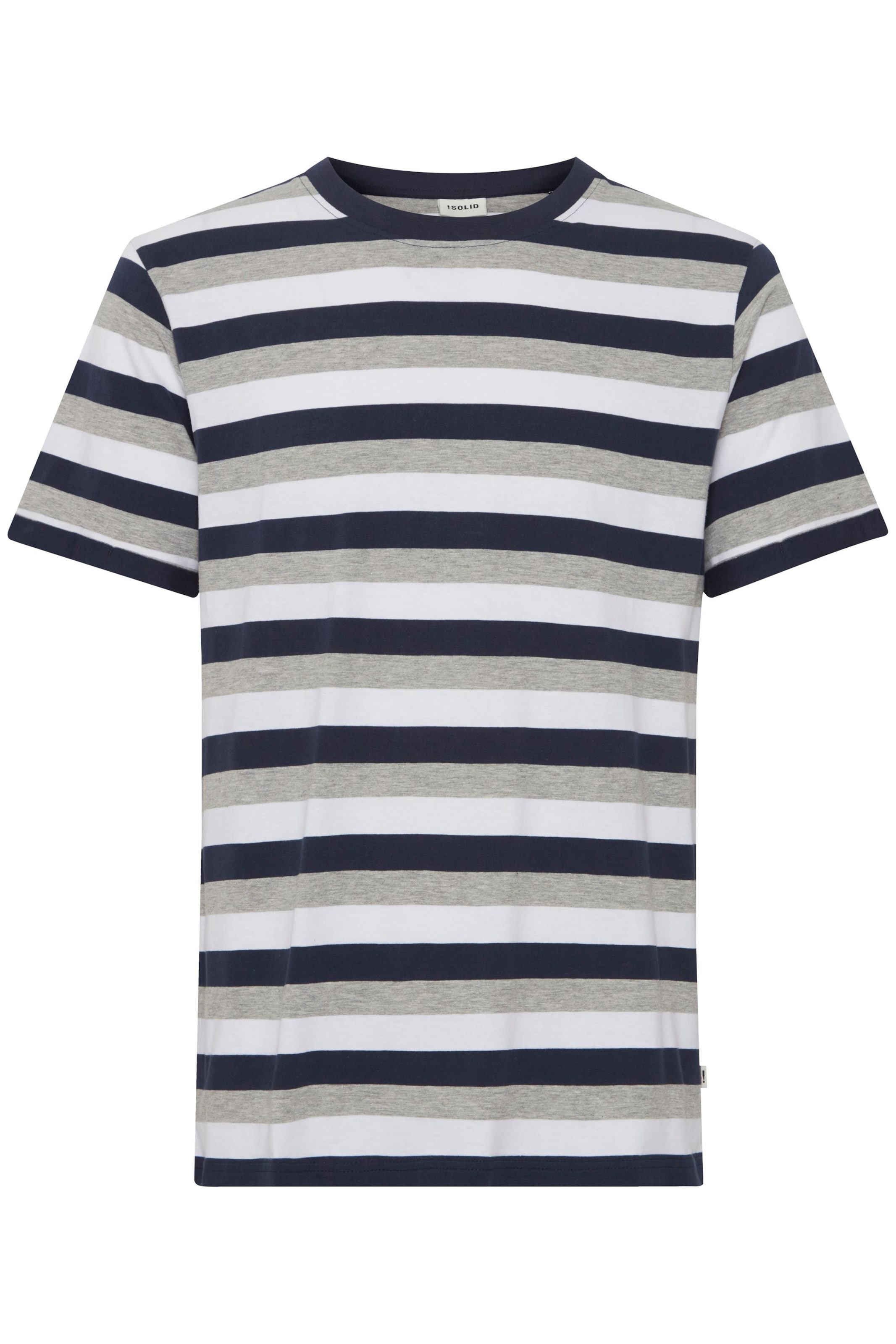 !Solid - Camisa em azul: frente