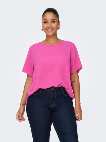 ONLY Carmakoma Blus 'CARVICA' i rosa