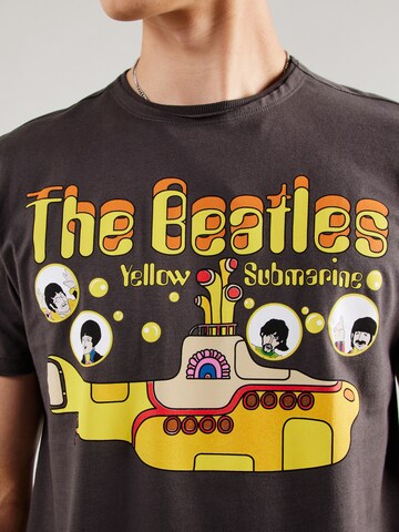 T-Shirt 'BEATLES YELLOW SUBMARINE' AMPLIFIED en gris