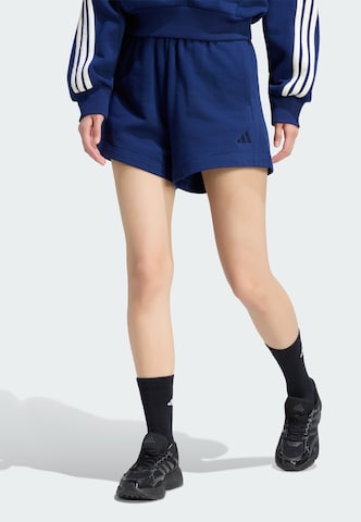 ADIDAS SPORTSWEAR Loose fit Sports trousers 'AK' in Blue: front