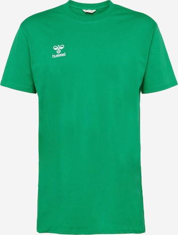 Hummel Funktsionaalne särk 'GO 2.0', värv roheline: eest vaates