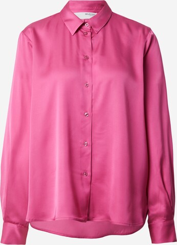 SELECTED FEMME - Blusa 'TALIA' en rosa: frente