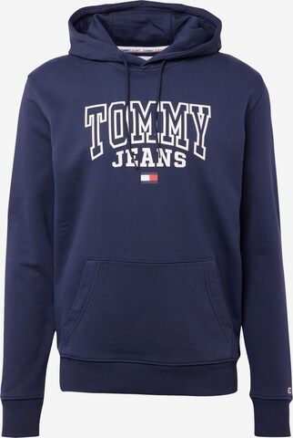 mėlyna Tommy Jeans Megztinis be užsegimo: priekis