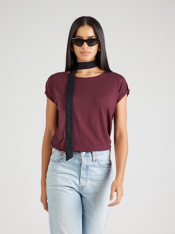 VERO MODA Shirt 'Ava' in Rood: voorkant