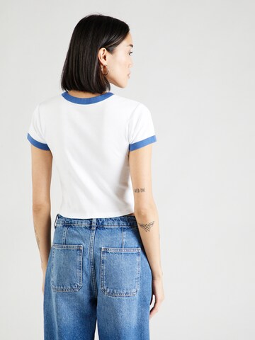 LEVI'S ® Shirt 'Graphic Ringer Mini Tee' in Weiß