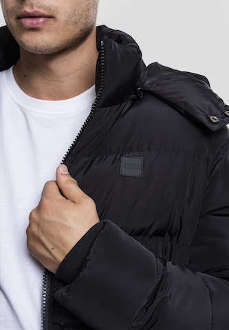 Urban Classics Zimní bunda – černá