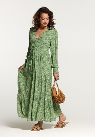 Robe 'Azores' Shiwi en vert