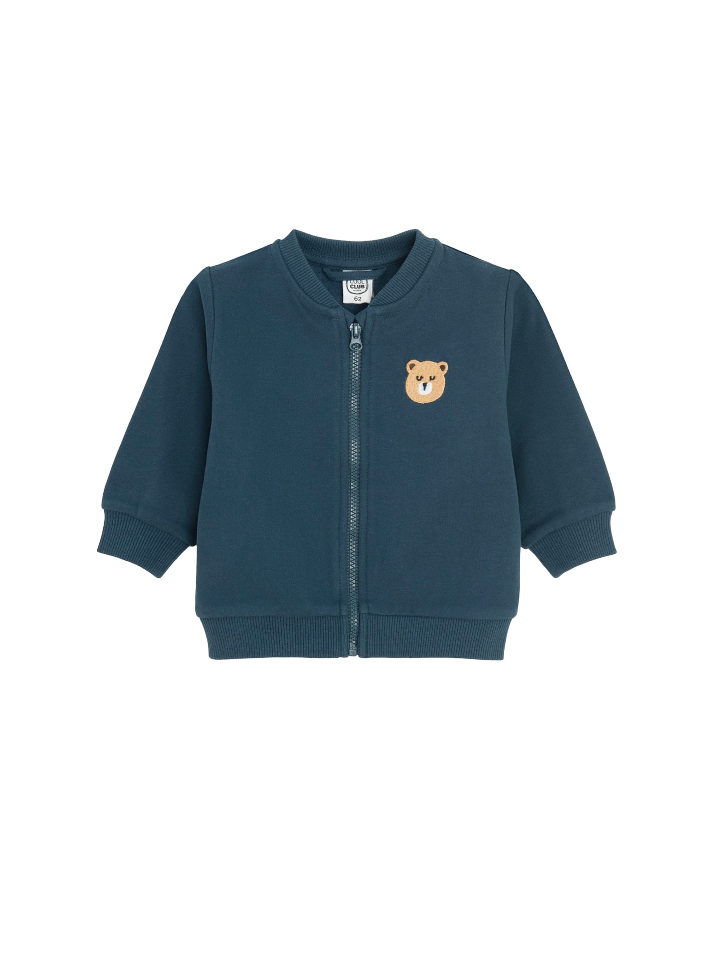 Giacca di felpa di Cool Club in blu: frontale