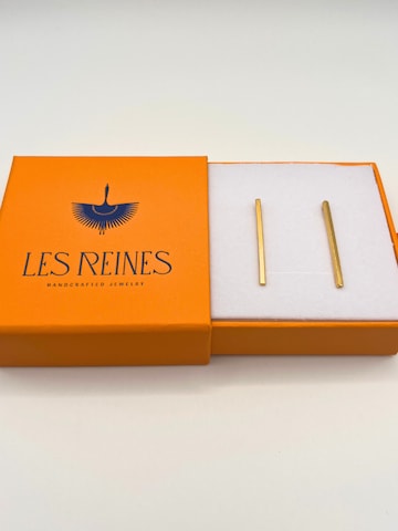 Les Reines Oorbellen 'The Dignity' in Goud