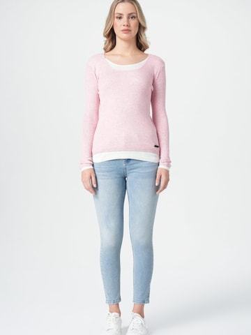 Sweat-shirt M.O.D MIRACLE OF DENIM en rose