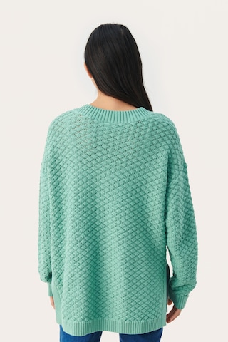 Part Two Sweater 'Fabianne' in Green