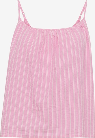 SOAKED IN LUXURY Top 'Anvitte' in Pink: front