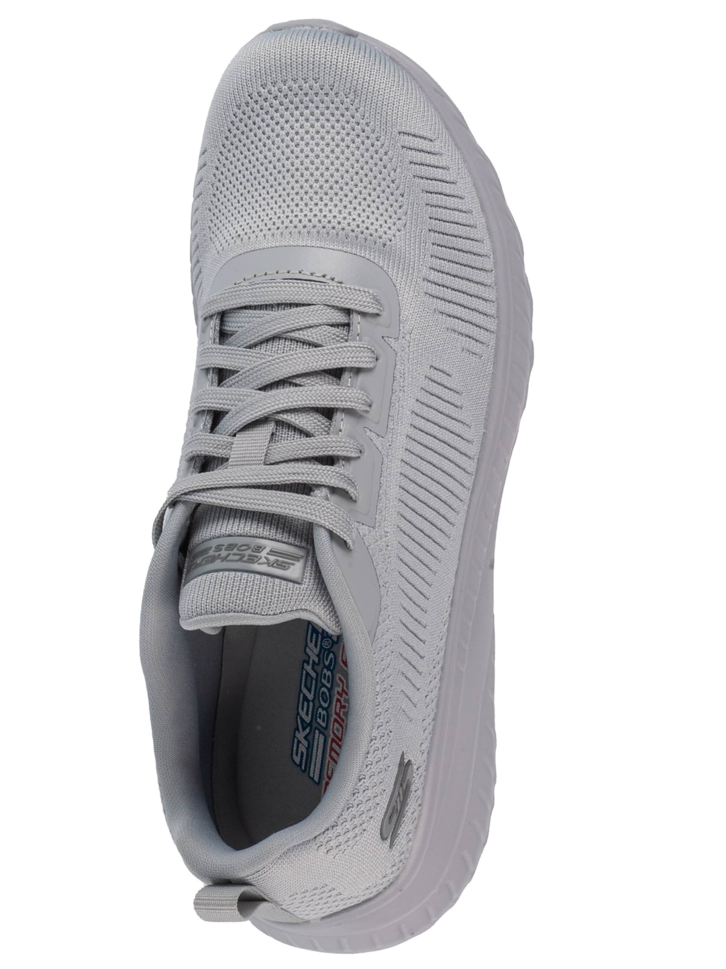 SKECHERS Sneakers laag 'Skechers Bobs Squad Chaos - Face Off' in Grijs
