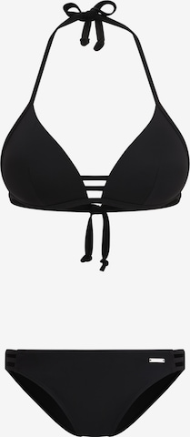 BRUNO BANANI Bikini in Zwart: voorkant