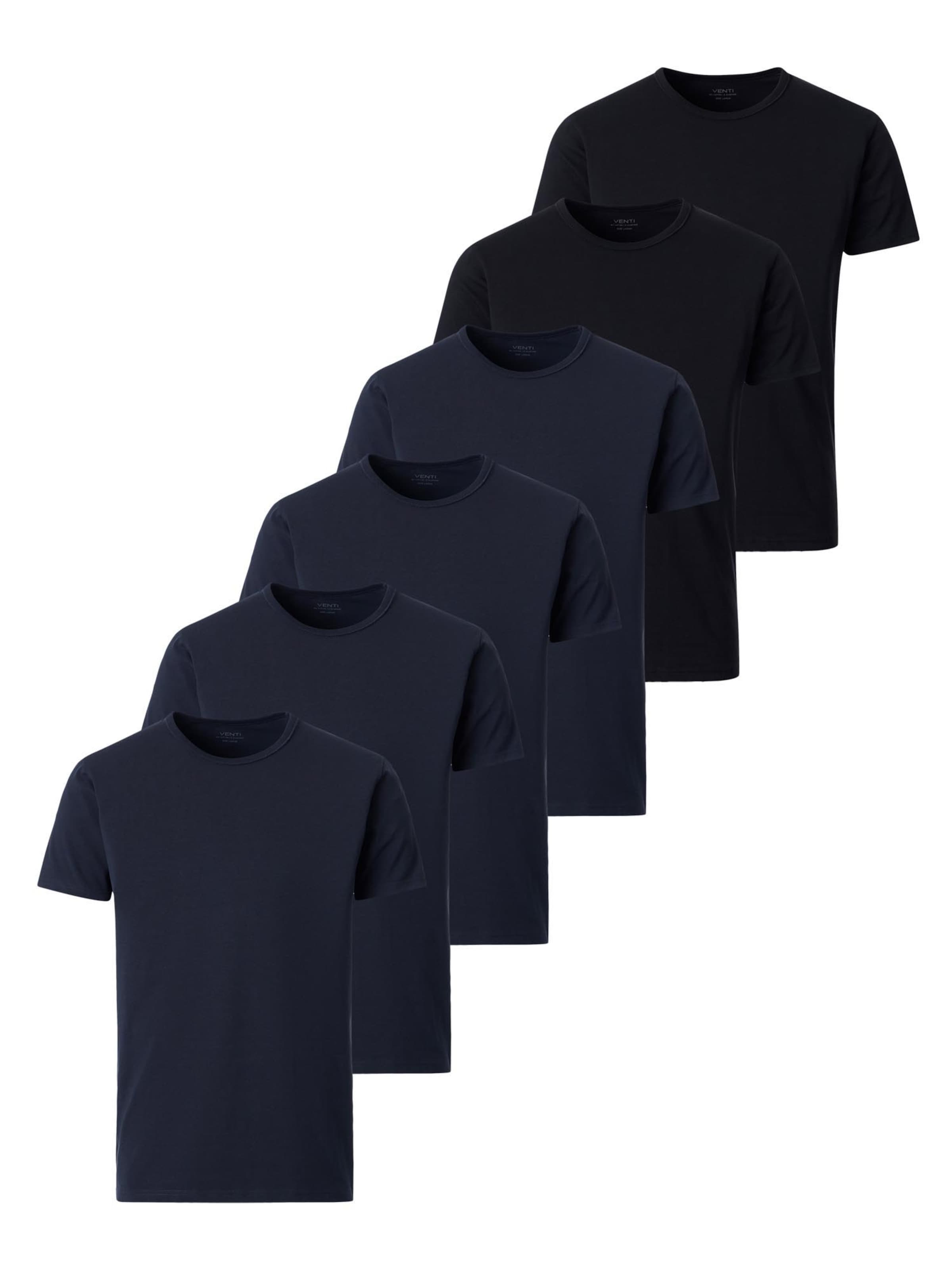 VENTI Shirt 'Basic' in Blue: front