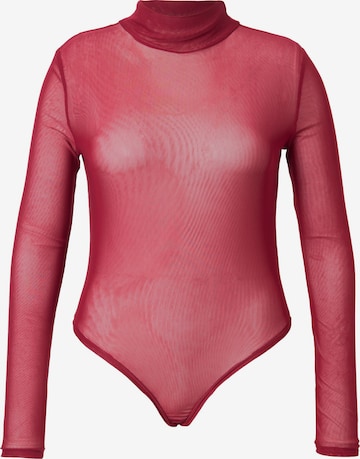 Ulla Popken Shirtbody in Rot: Vorderseite