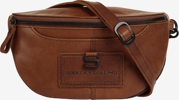 Sacs banane 'Spikes & Sparrow Gürteltasche WAIST BAG' Spikes & Sparrow en marron : devant