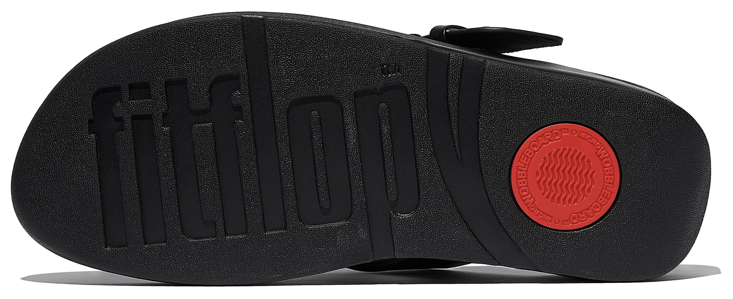 FitFlop T-Bar Sandals in Black