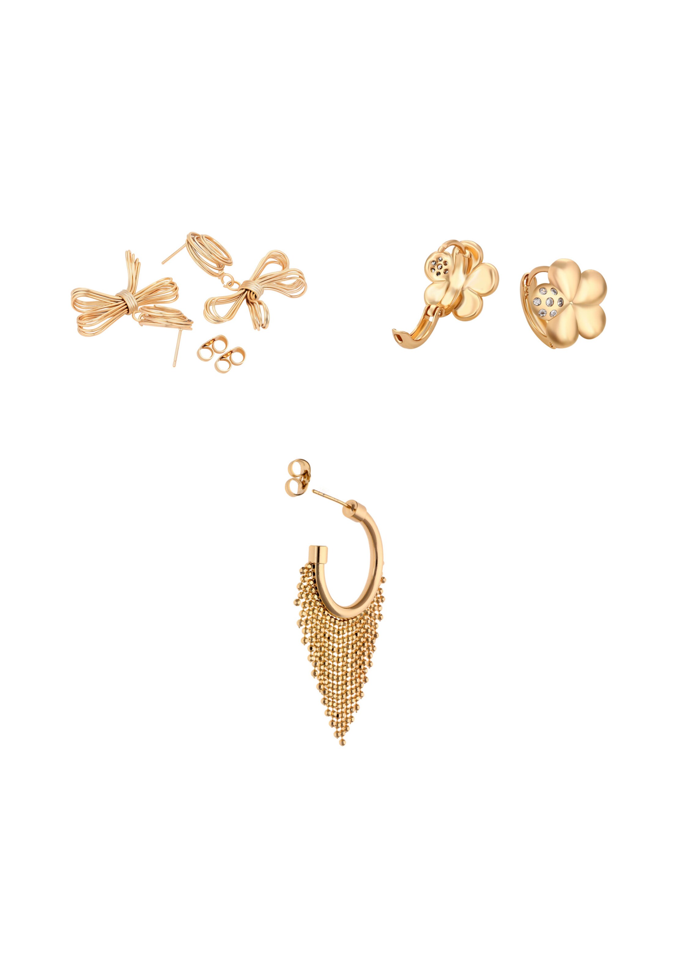faina Earrings in Gold