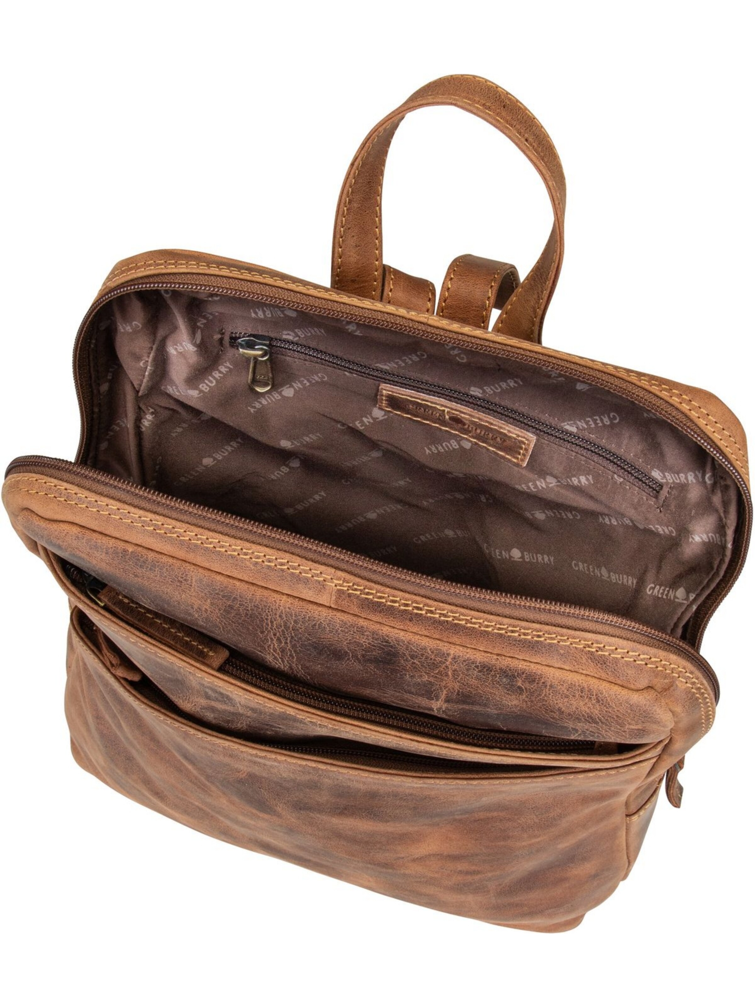Sac à dos 'Vintage '1536' GREENBURRY en marron