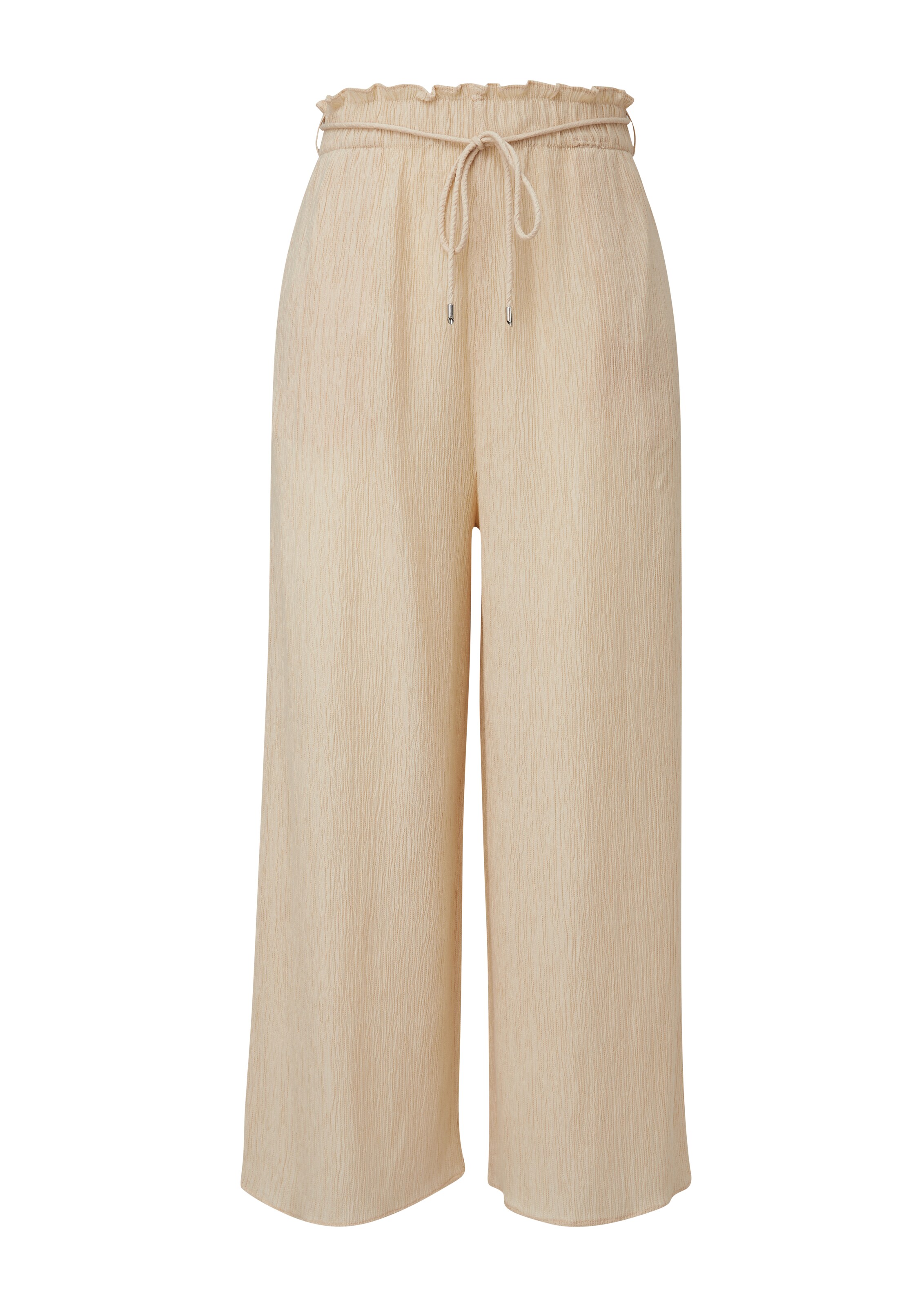 s.Oliver BLACK LABEL Wide leg Pants in Beige: front