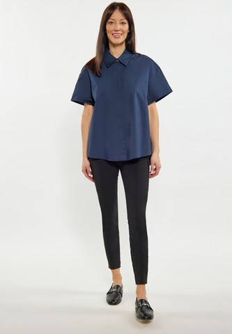 usha BLACK LABEL - Blusa en azul