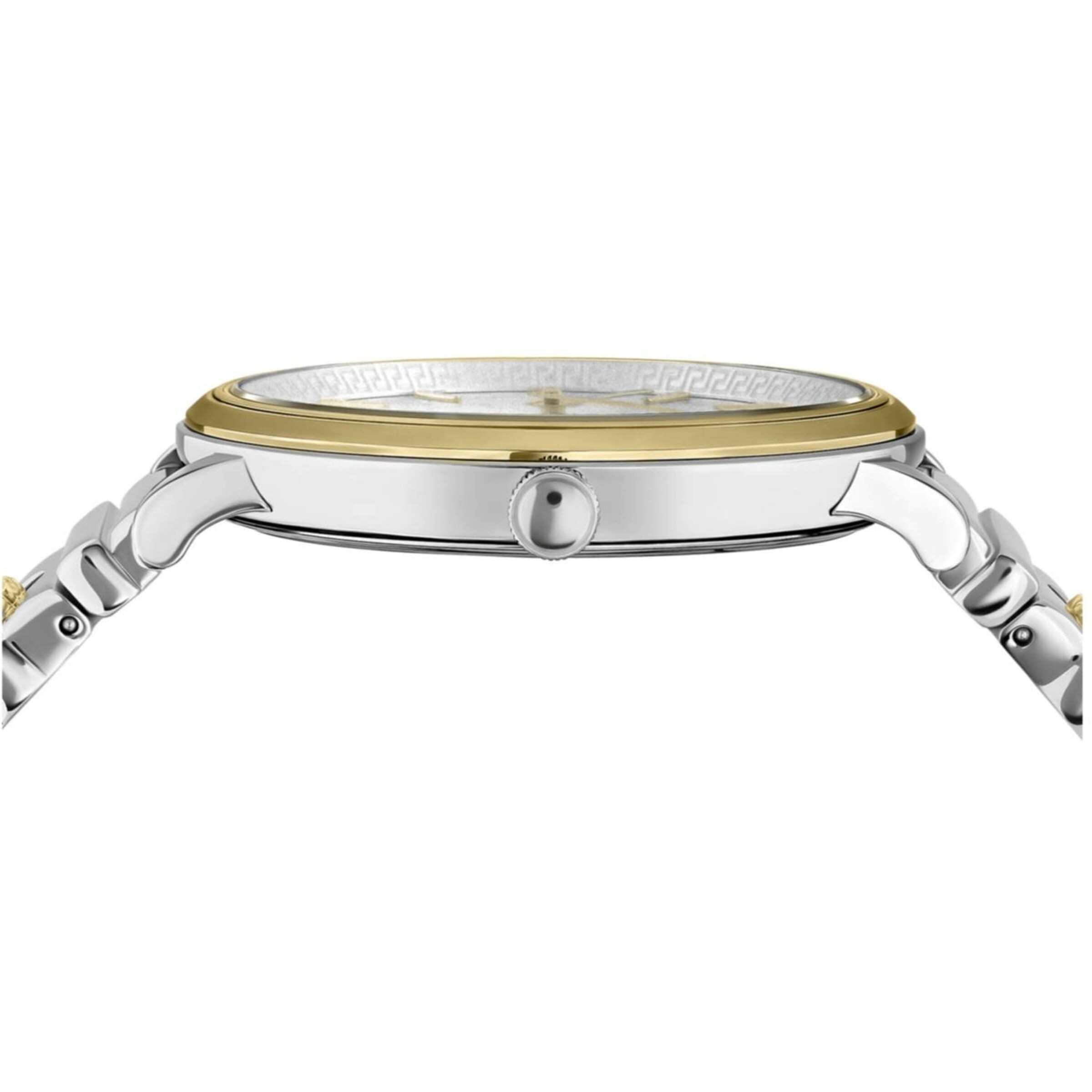 VERSACE Analoog horloge 'V-CIRCLE ' in Zilver