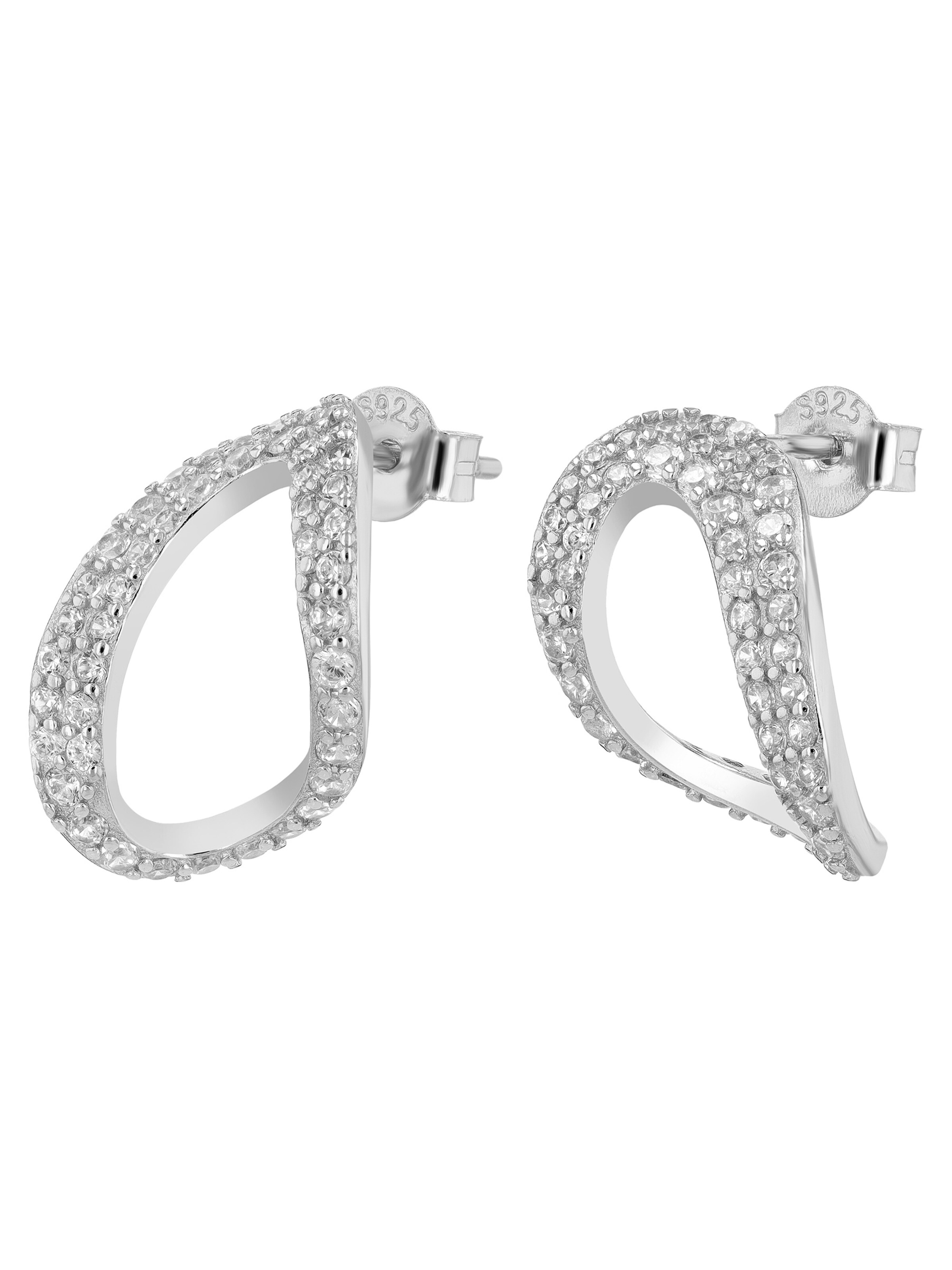 Akzent Earrings 'langlebig' in Silver