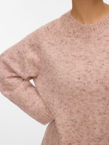 Vero Moda Curve Sweater 'VMCingrid' in Pink