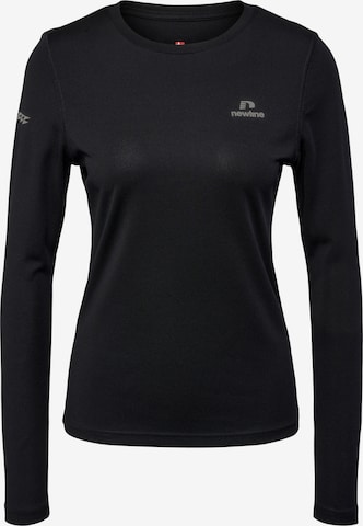 Newline Performance Shirt 'Memphis' in Black: front