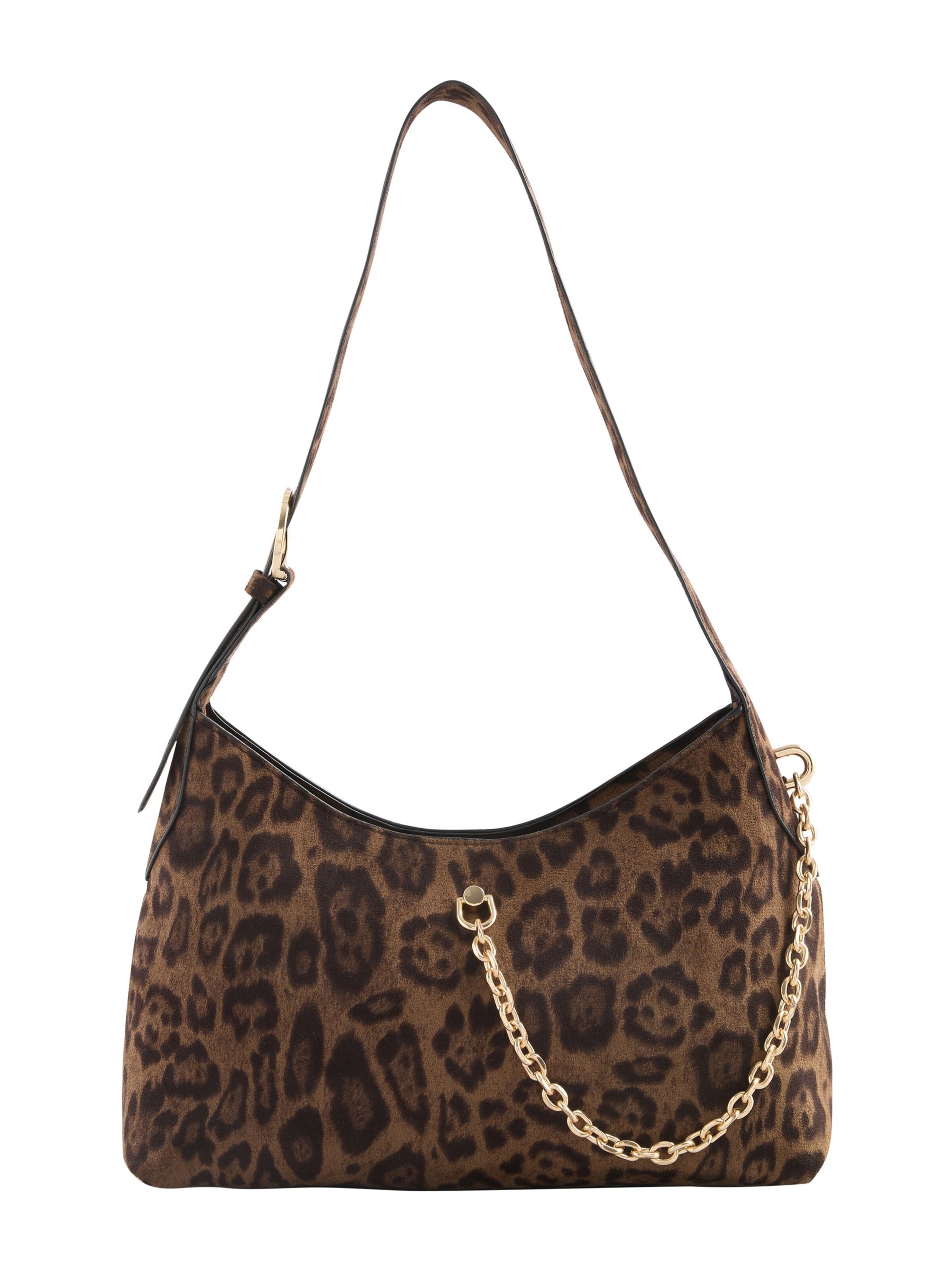 Friends Like These Schultertasche in One Size in braun / schwarz, Produktansicht