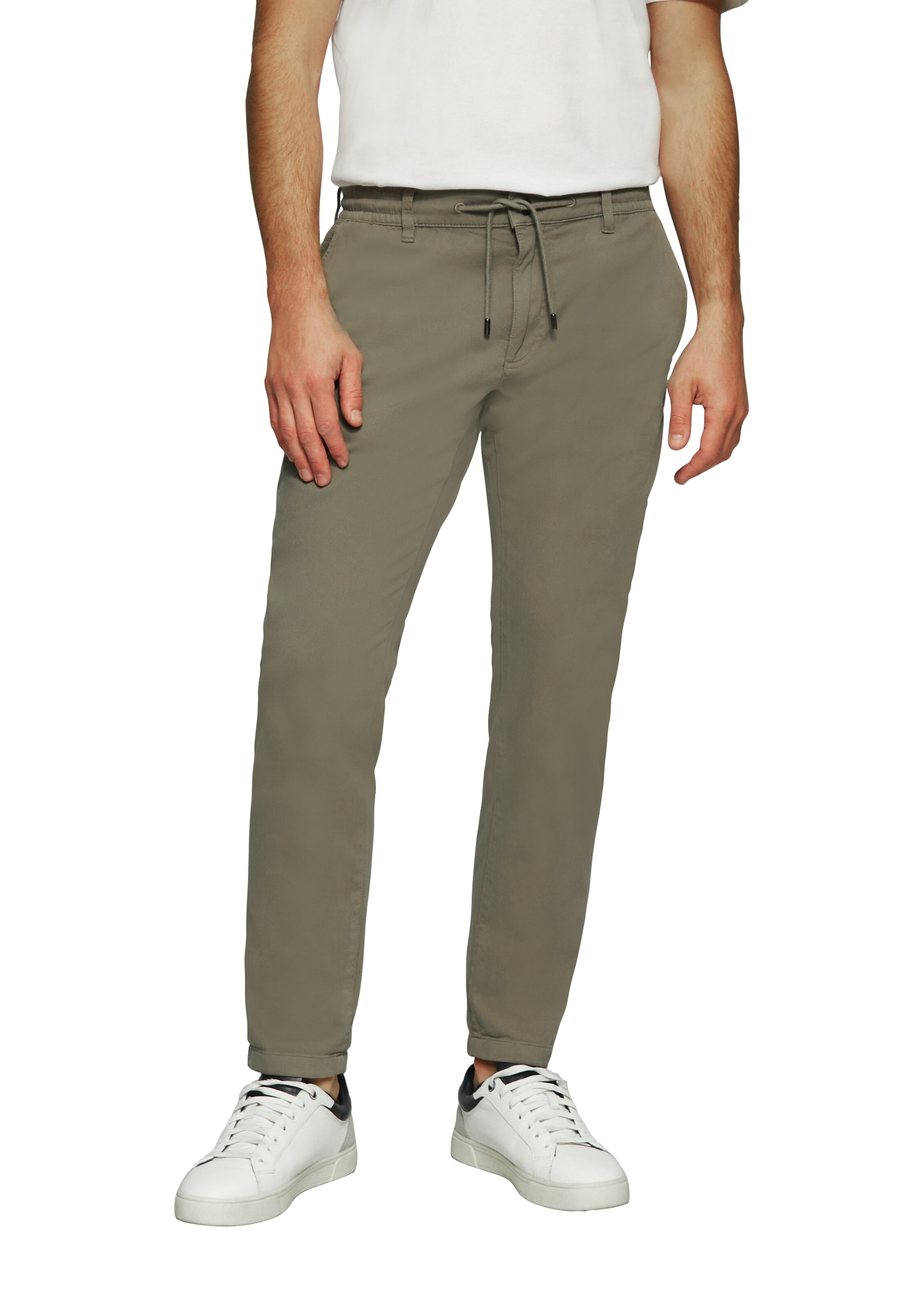 s.Oliver Regular Chinohose in Grau: Vorderseite