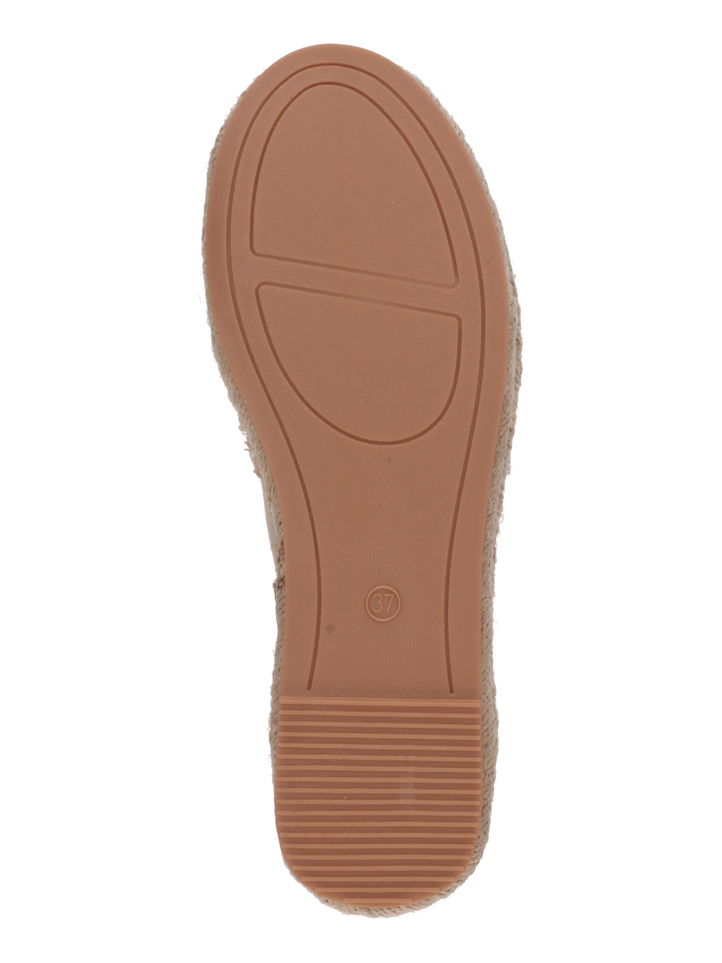 TOM TAILOR Espadrilky – zlatá