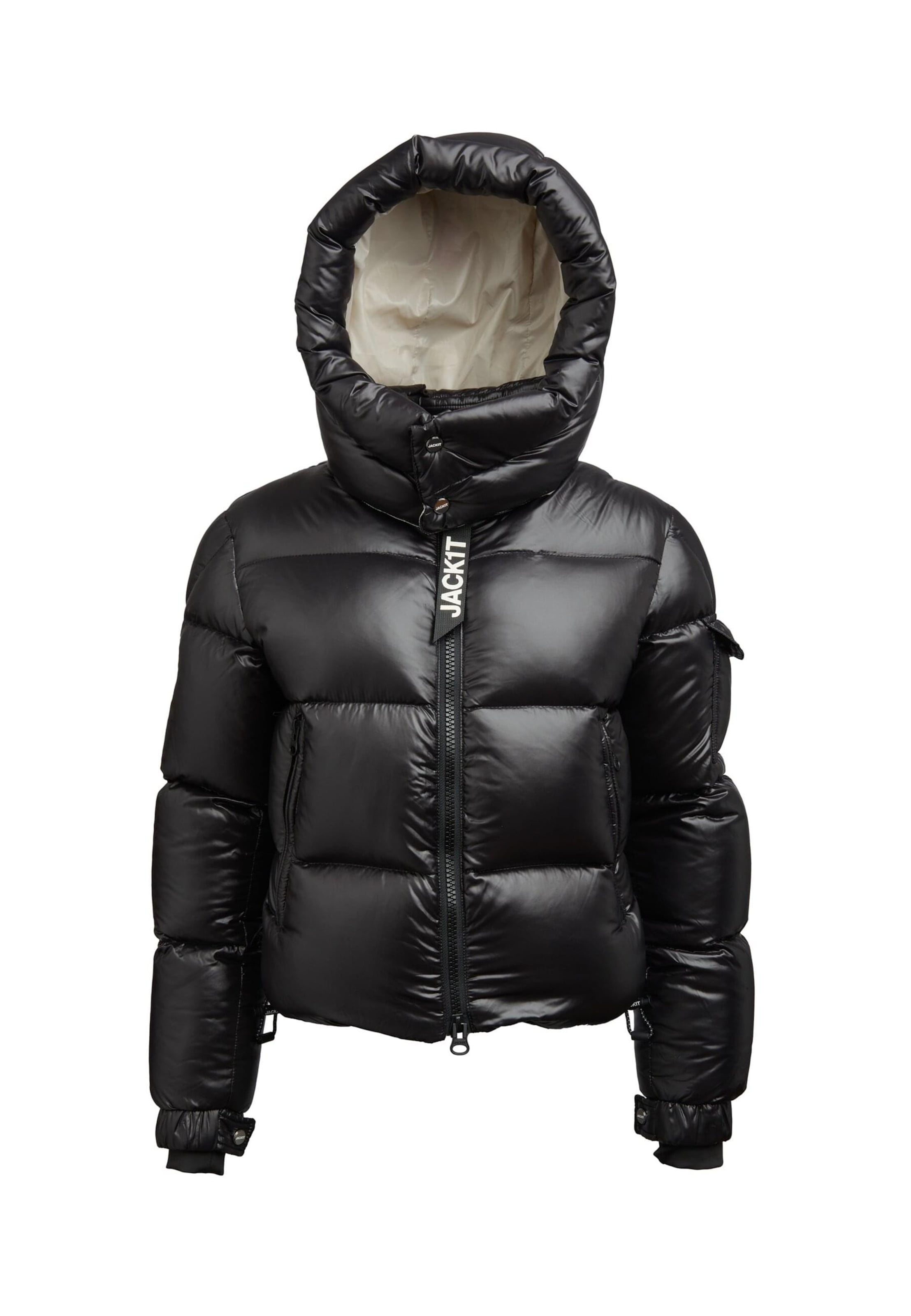 Veste d’hiver 'Ez Slick Racer' JACK1T en noir : devant