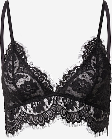 Triangle Soutien-gorge NA-KD en noir : devant