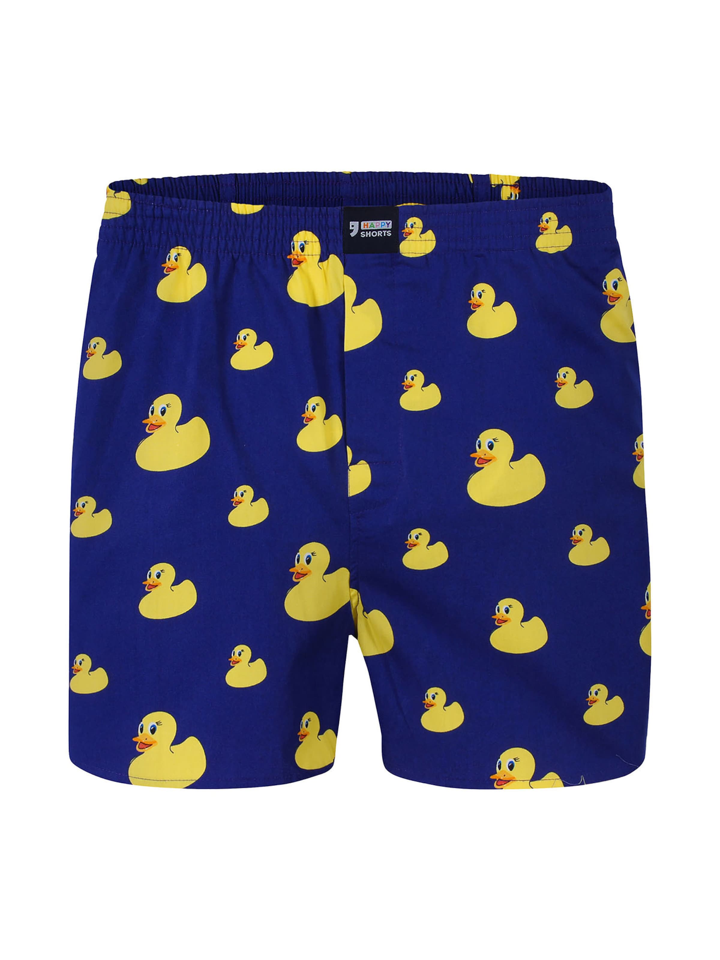 Boxers ' Motive ' Happy Shorts en bleu