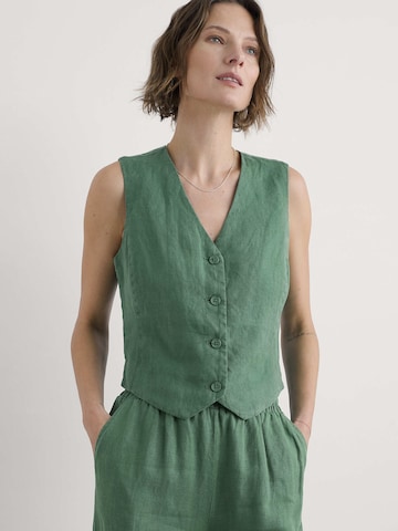Gilet 'Blinker' Seasalt Cornwall en vert : devant