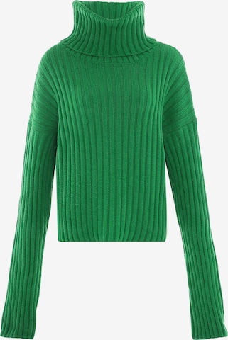 Pull-over Libbi en vert : devant