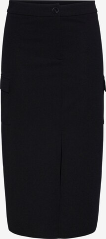 PIECES Skirt 'AVELYN' in Black: front