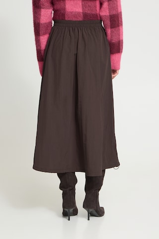 ICHI Skirt 'IHGafna' in Brown
