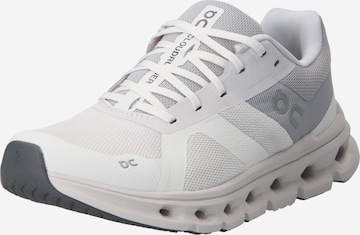 On Running Shoes 'Cloudrunner' in White: front