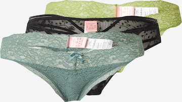 Tanga de la Hunkemöller pe verde: față