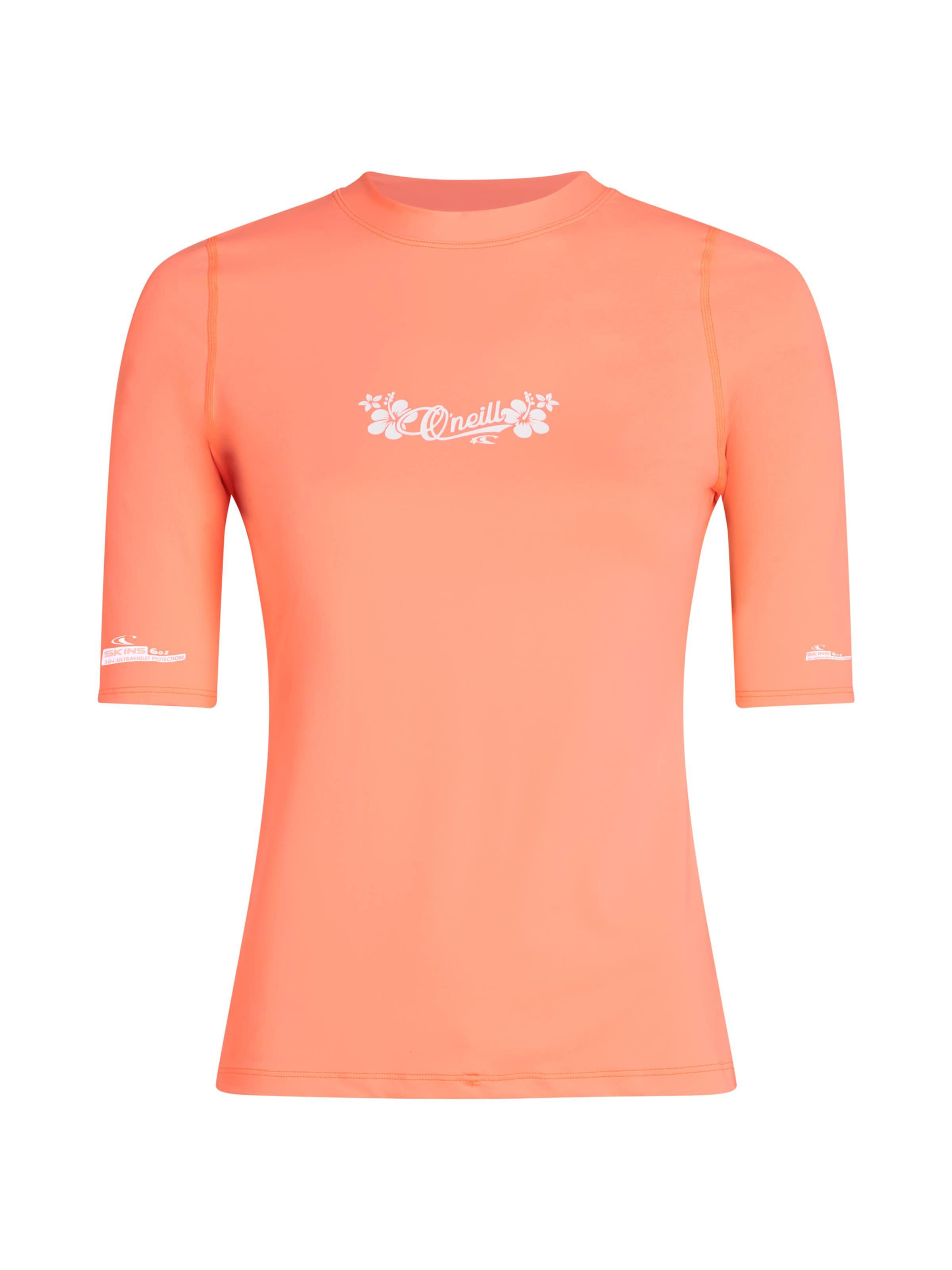 O'NEILL Funkční tričko 'Skins' – oranžová: přední strana